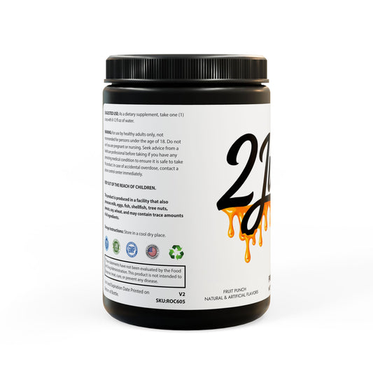 2JUICED™ Pre-Workout Supplement, Fruit Punch (without Beta Alanine)