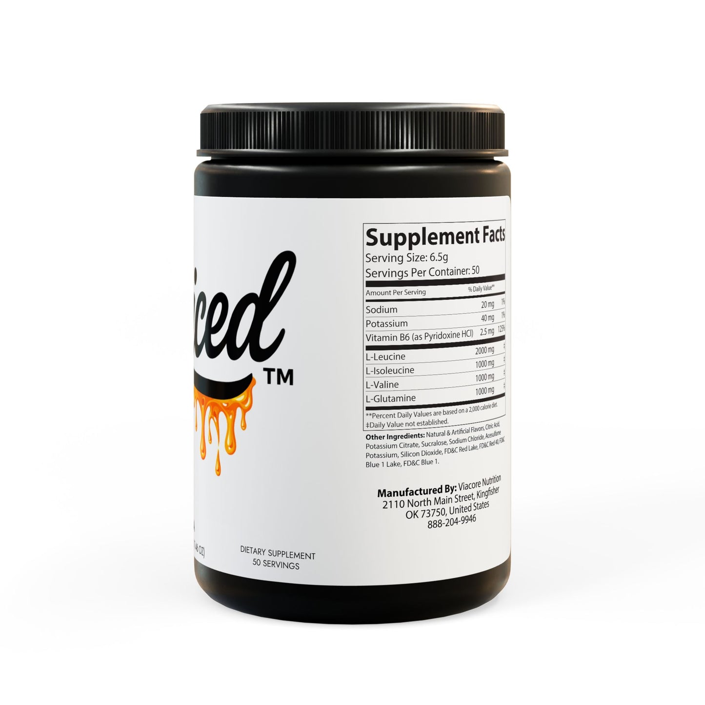 2JUICED™ BCAA Supplement, Grape (50 servings)