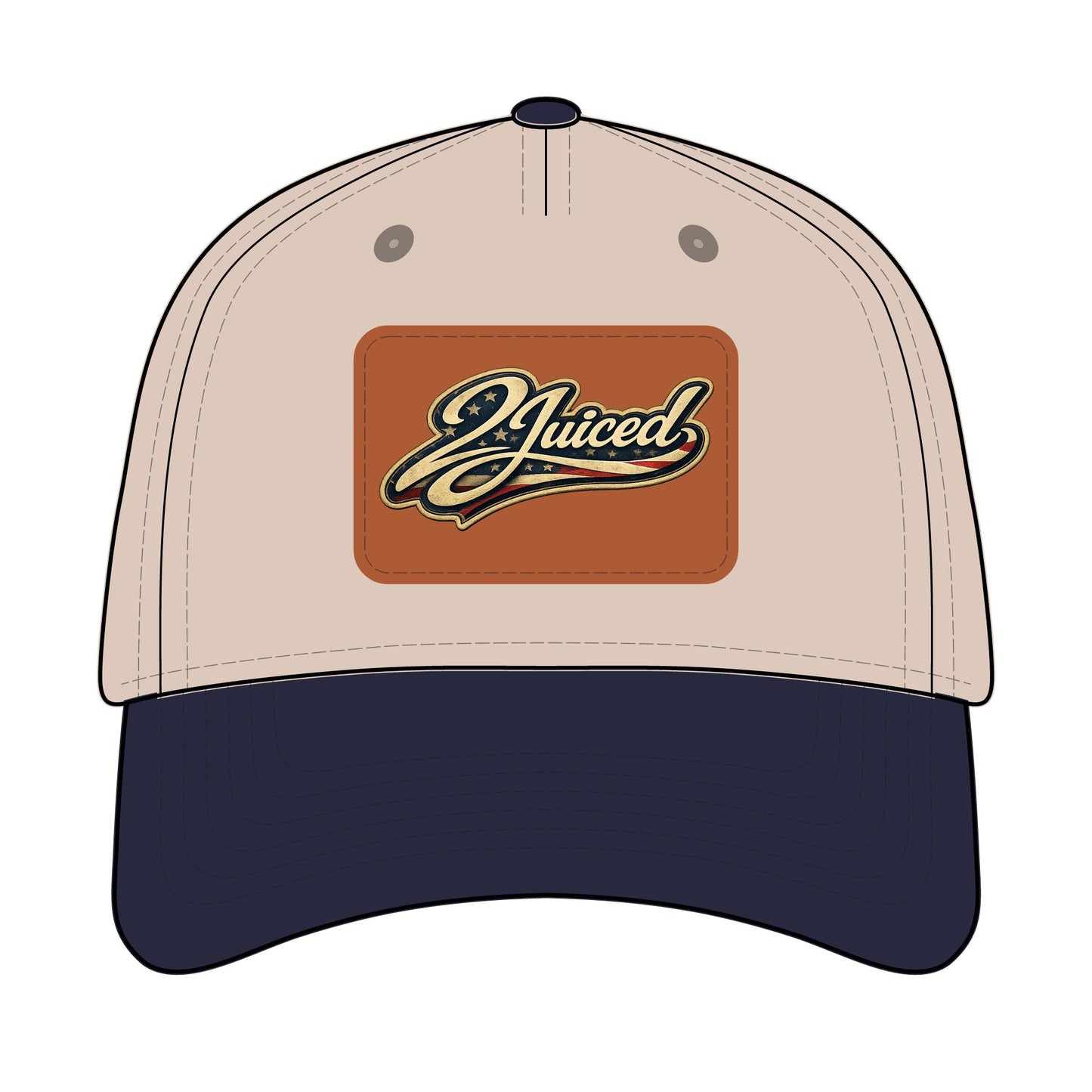 Leather Patch Baseball Cap