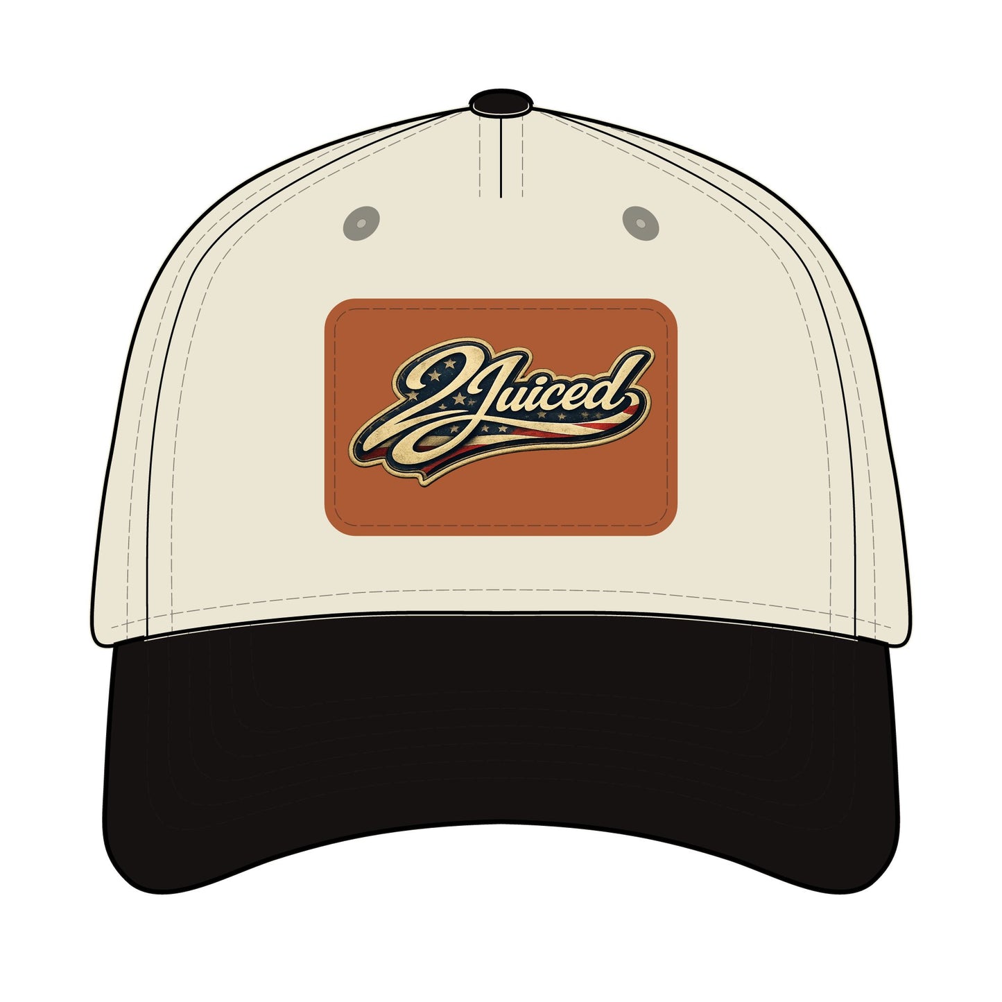 Leather Patch Baseball Cap