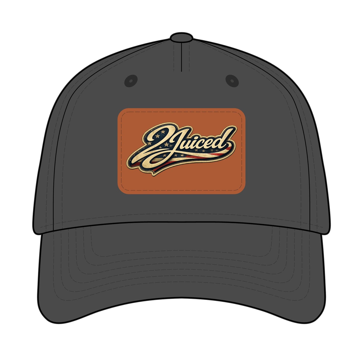 Leather Patch Baseball Cap