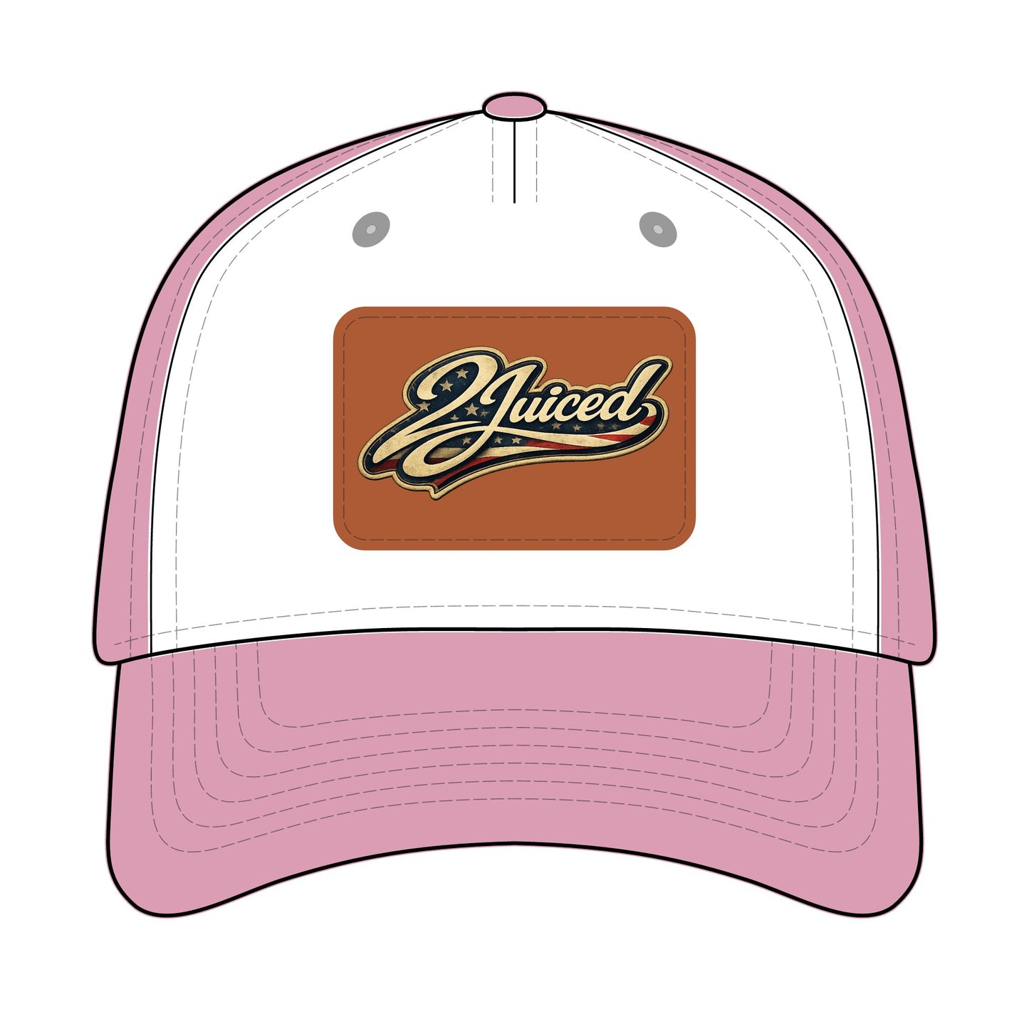 Leather Patch Baseball Cap
