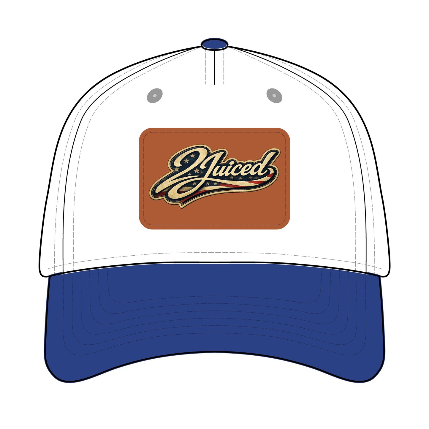 Leather Patch Baseball Cap