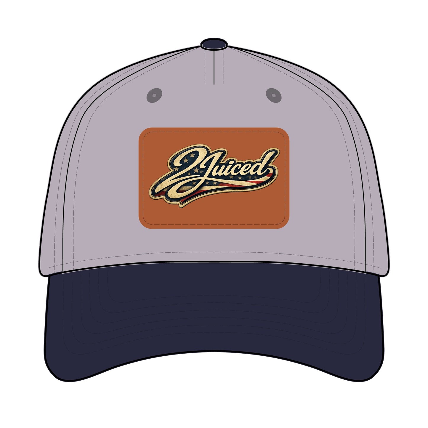 Leather Patch Baseball Cap