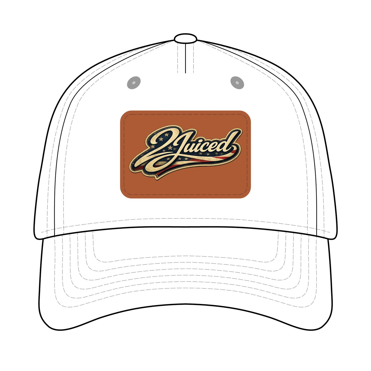 Leather Patch Baseball Cap