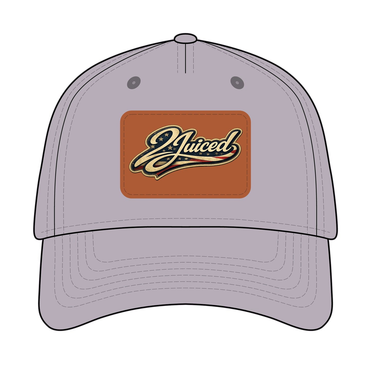 Leather Patch Baseball Cap