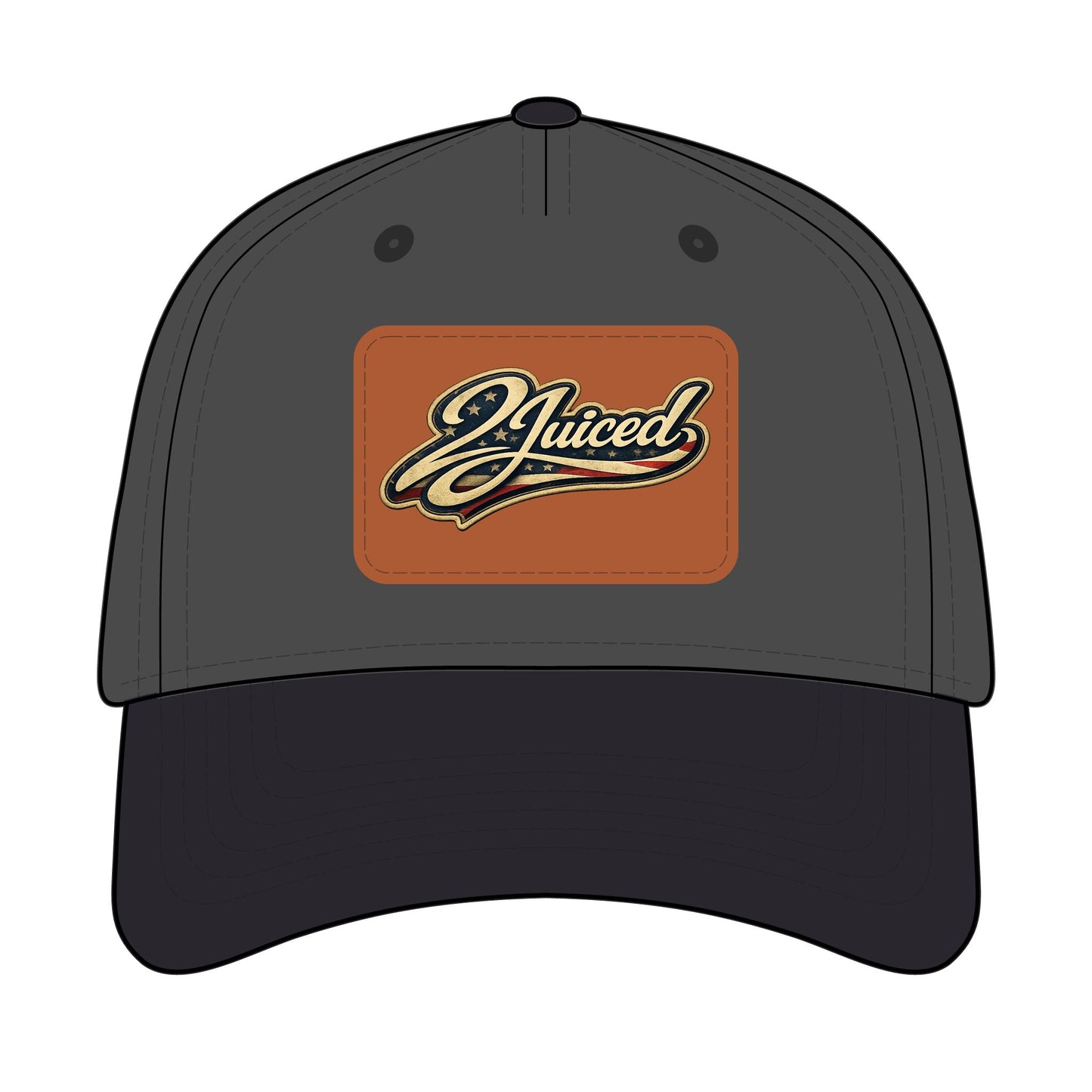 Leather Patch Baseball Cap