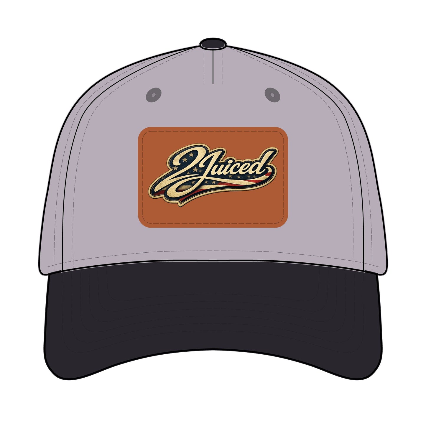 Leather Patch Baseball Cap