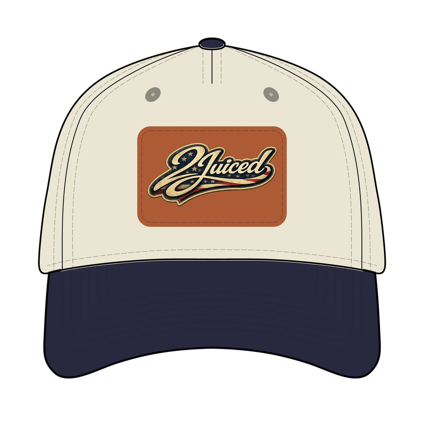 Leather Patch Baseball Cap