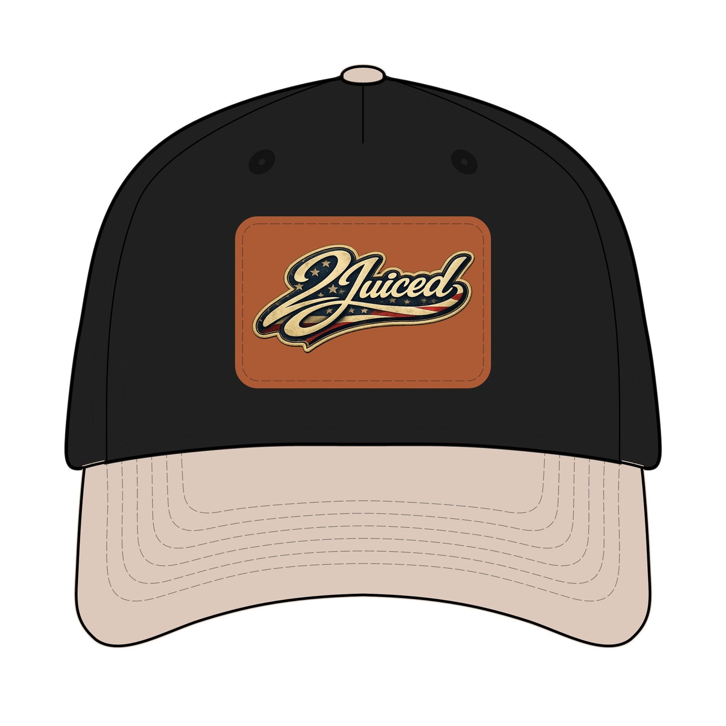 Leather Patch Baseball Cap