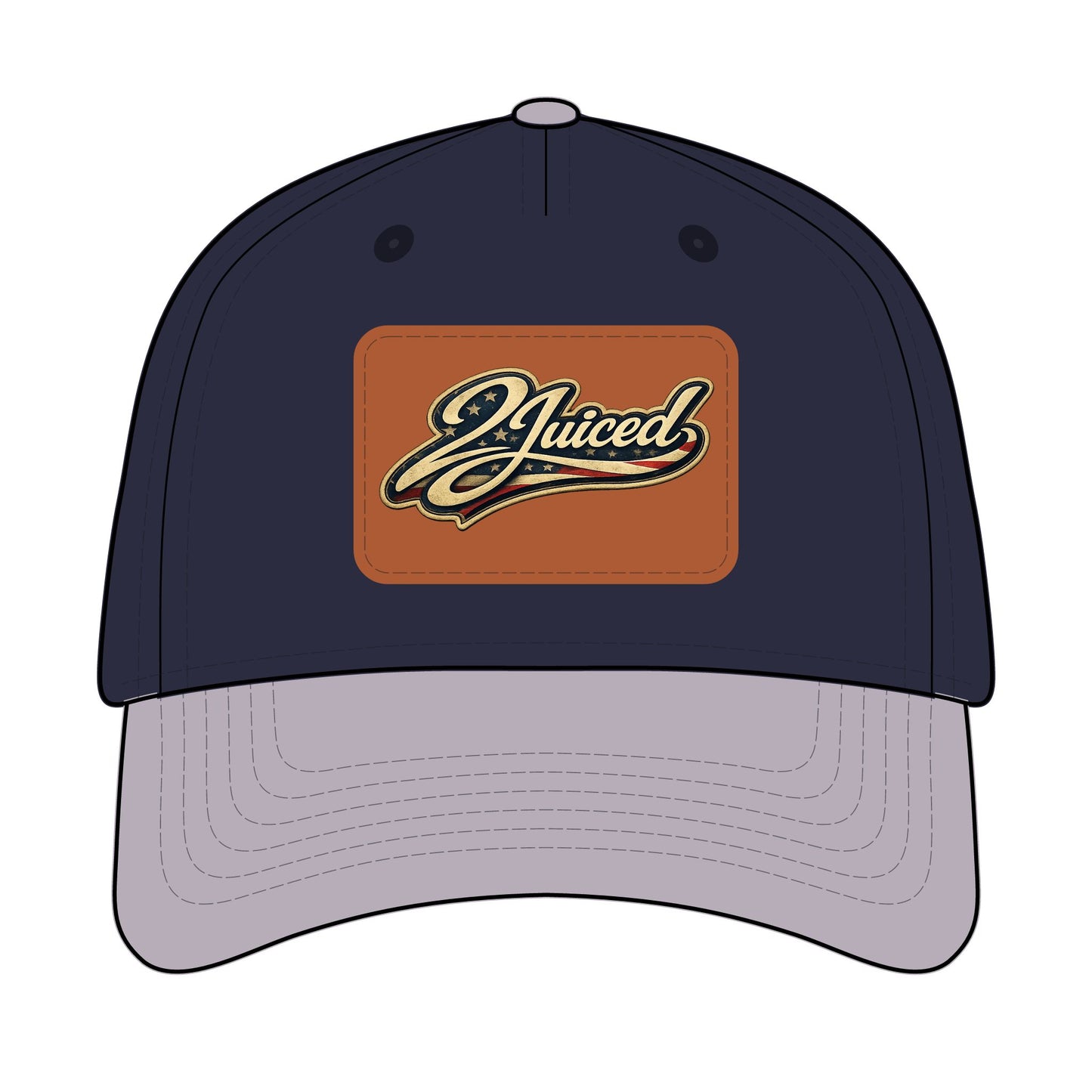 Leather Patch Baseball Cap