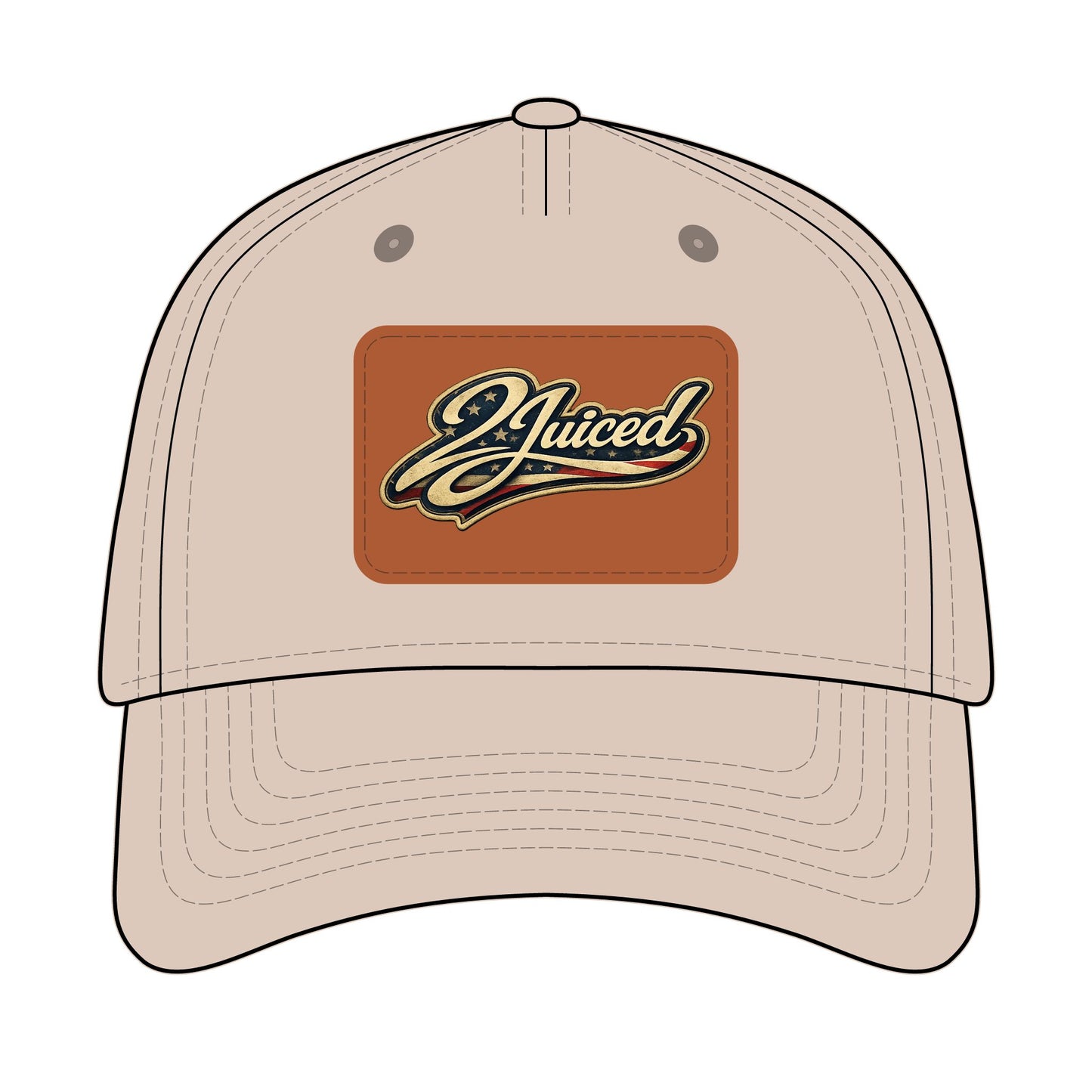 Leather Patch Baseball Cap
