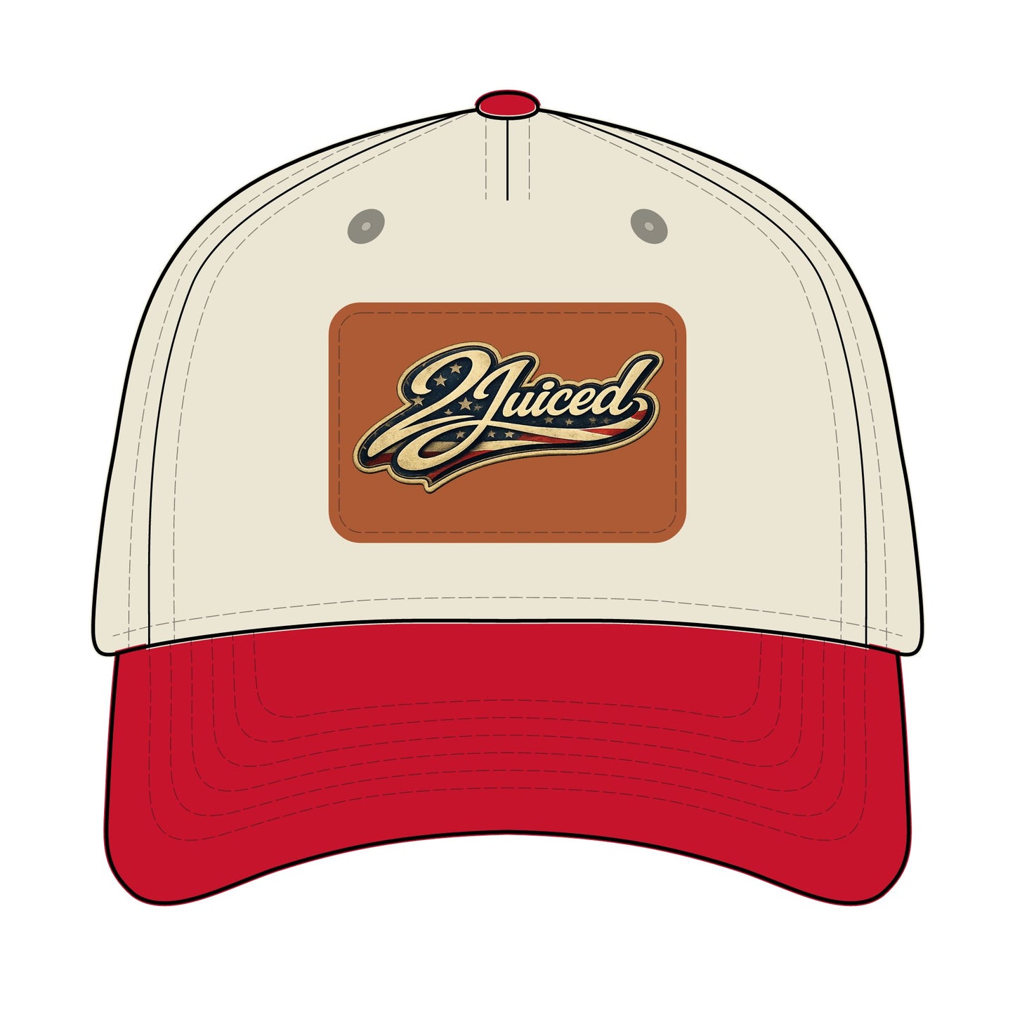 Leather Patch Baseball Cap