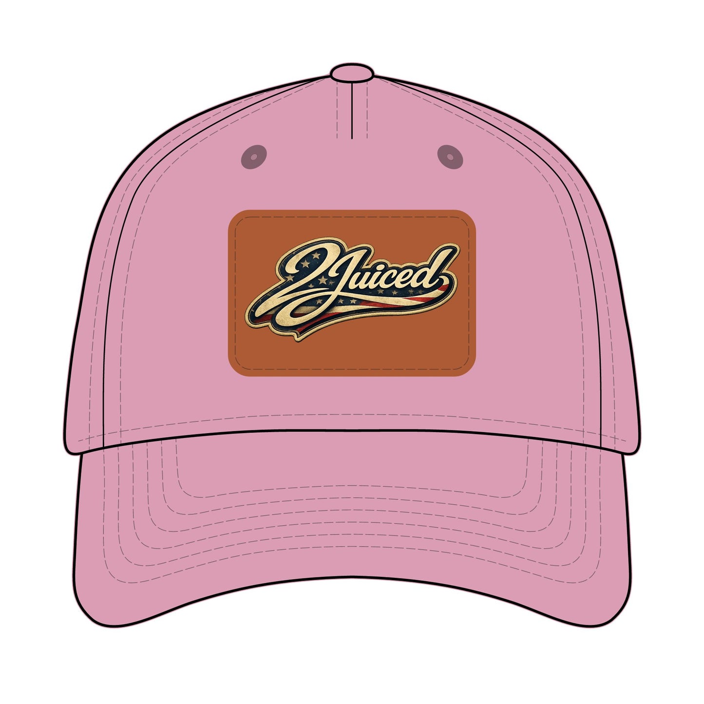 Leather Patch Baseball Cap