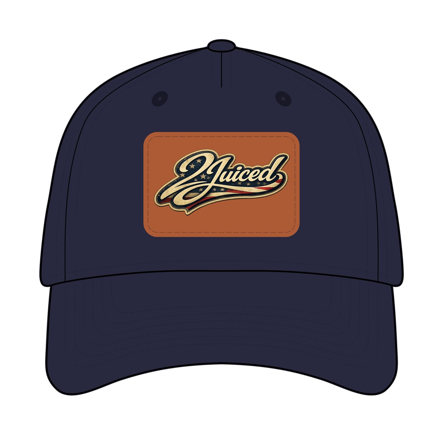Leather Patch Baseball Cap