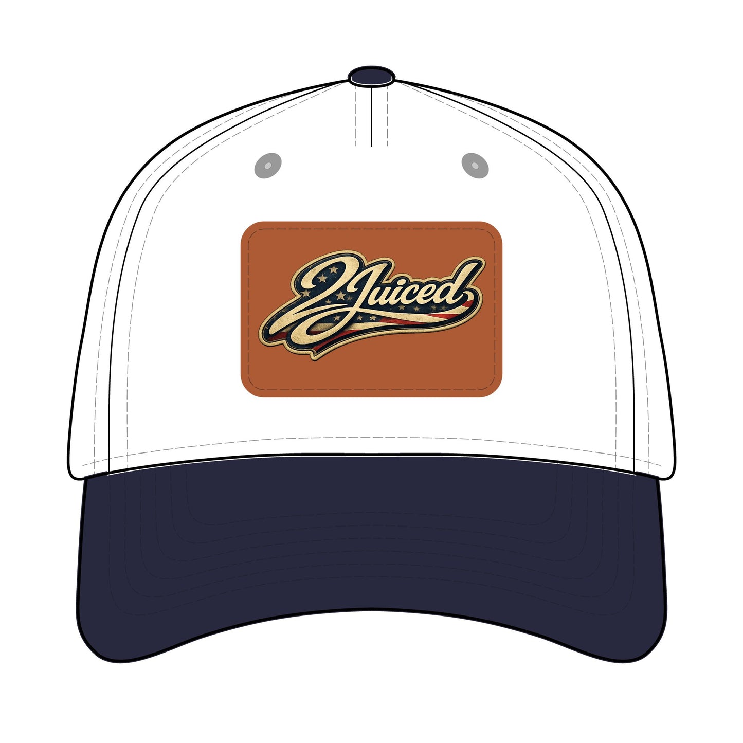 Leather Patch Baseball Cap