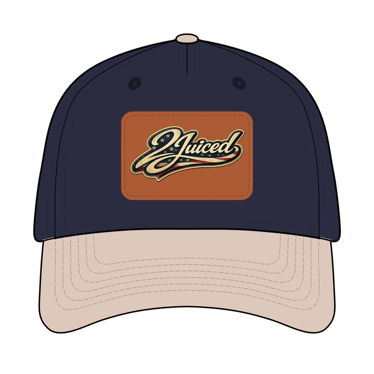 Leather Patch Baseball Cap