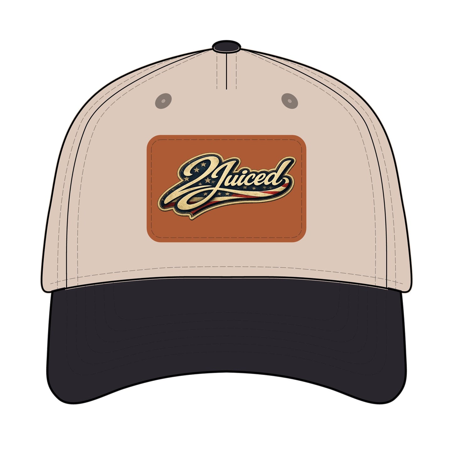 Leather Patch Baseball Cap