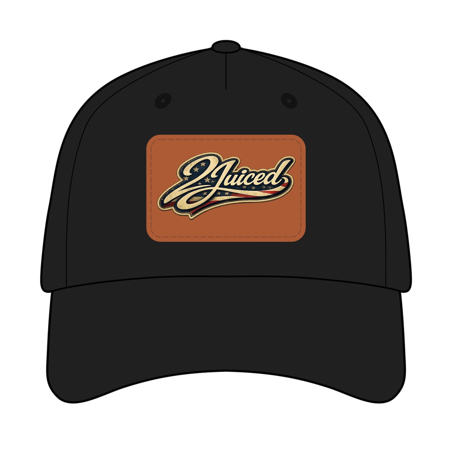 Leather Patch Baseball Cap