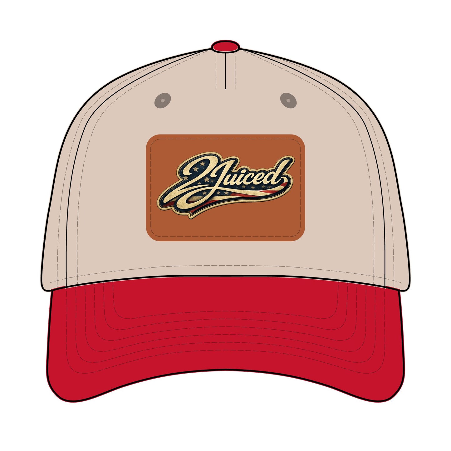 Leather Patch Baseball Cap