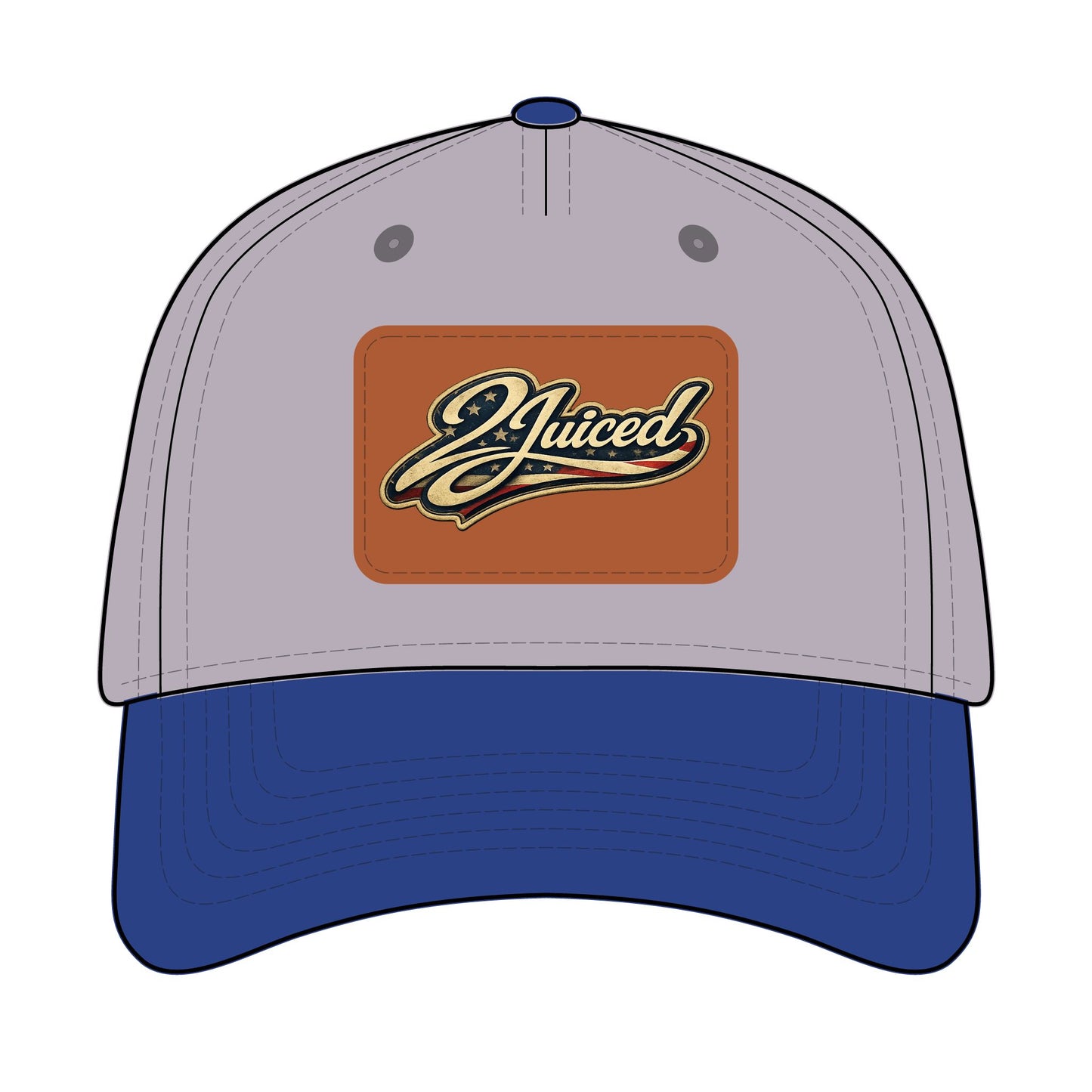 Leather Patch Baseball Cap