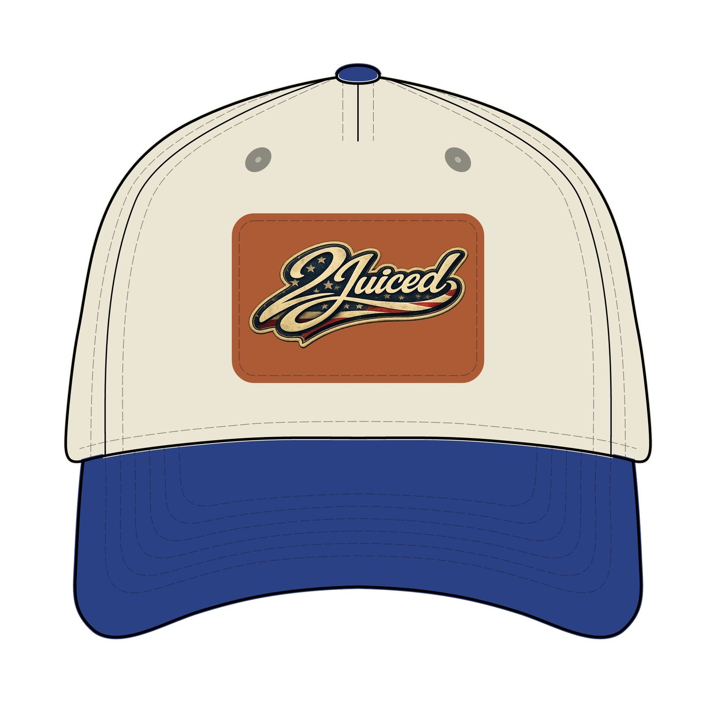 Leather Patch Baseball Cap