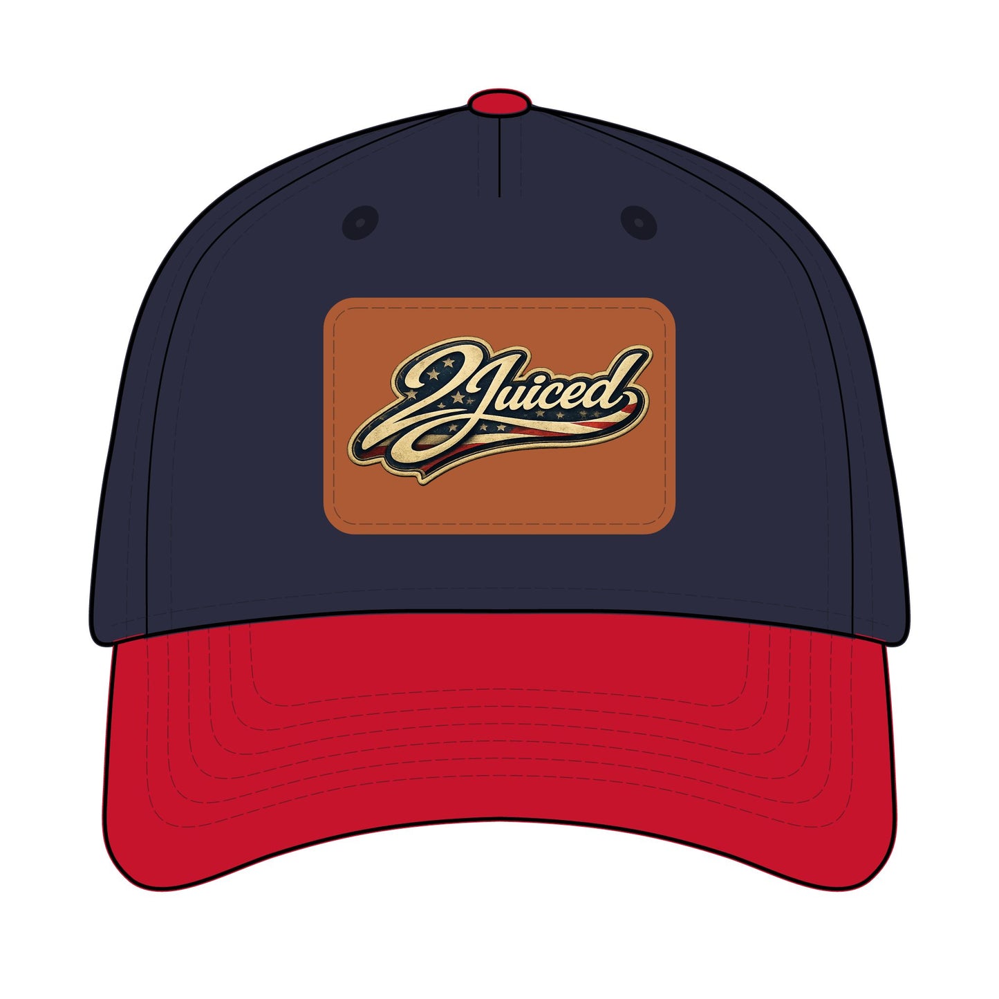 Leather Patch Baseball Cap