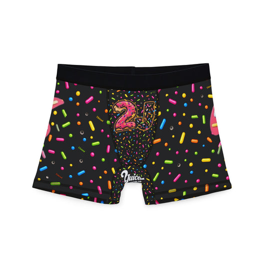 Sprinkled Donut Men’s Boxer Briefs