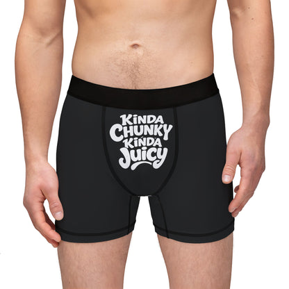 Men's Boxer Briefs — 'Kinda Chunky Kinda Juicy'