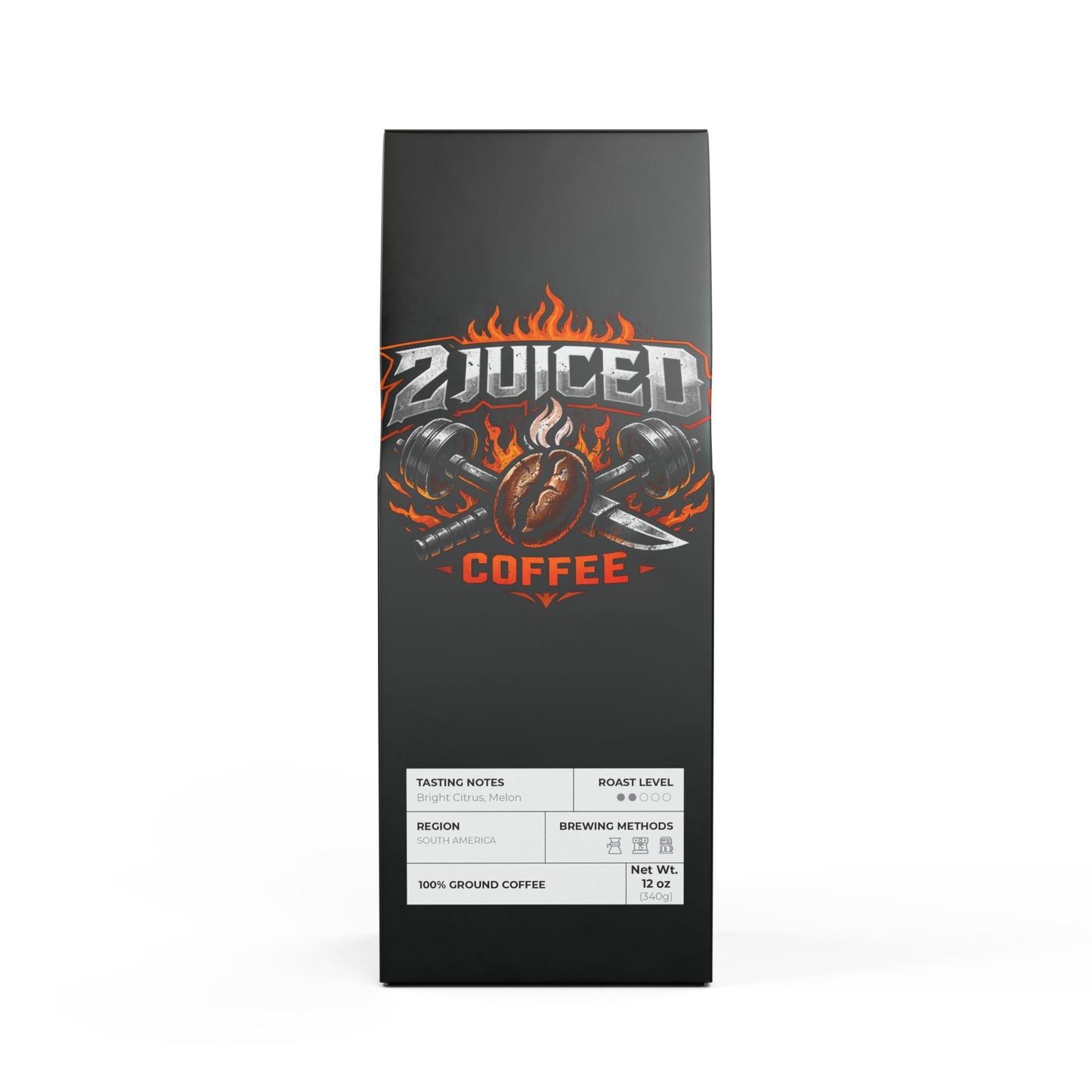 2JUICED™ Ground Coffee (Light-Medium Roast)