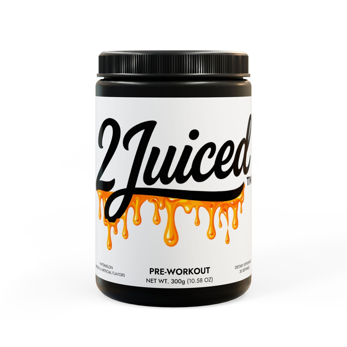 2JUICED™ Pre-Workout Supplement, Watermelon (with Beta Alanine)