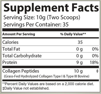 2JUICED™ Collagen Peptides Type I & III Supplement